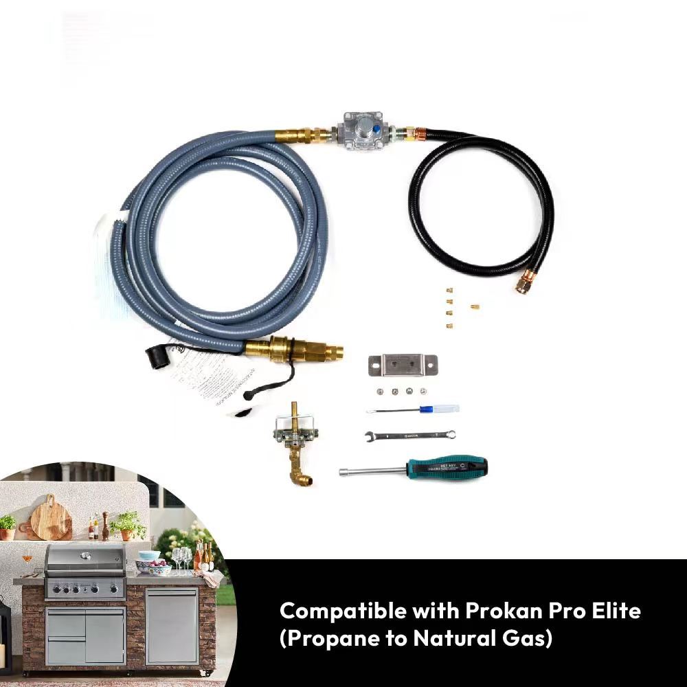 Kit Di Conversione Da Gas Naturale A Propano – Adatto Per Barbecue Weber
