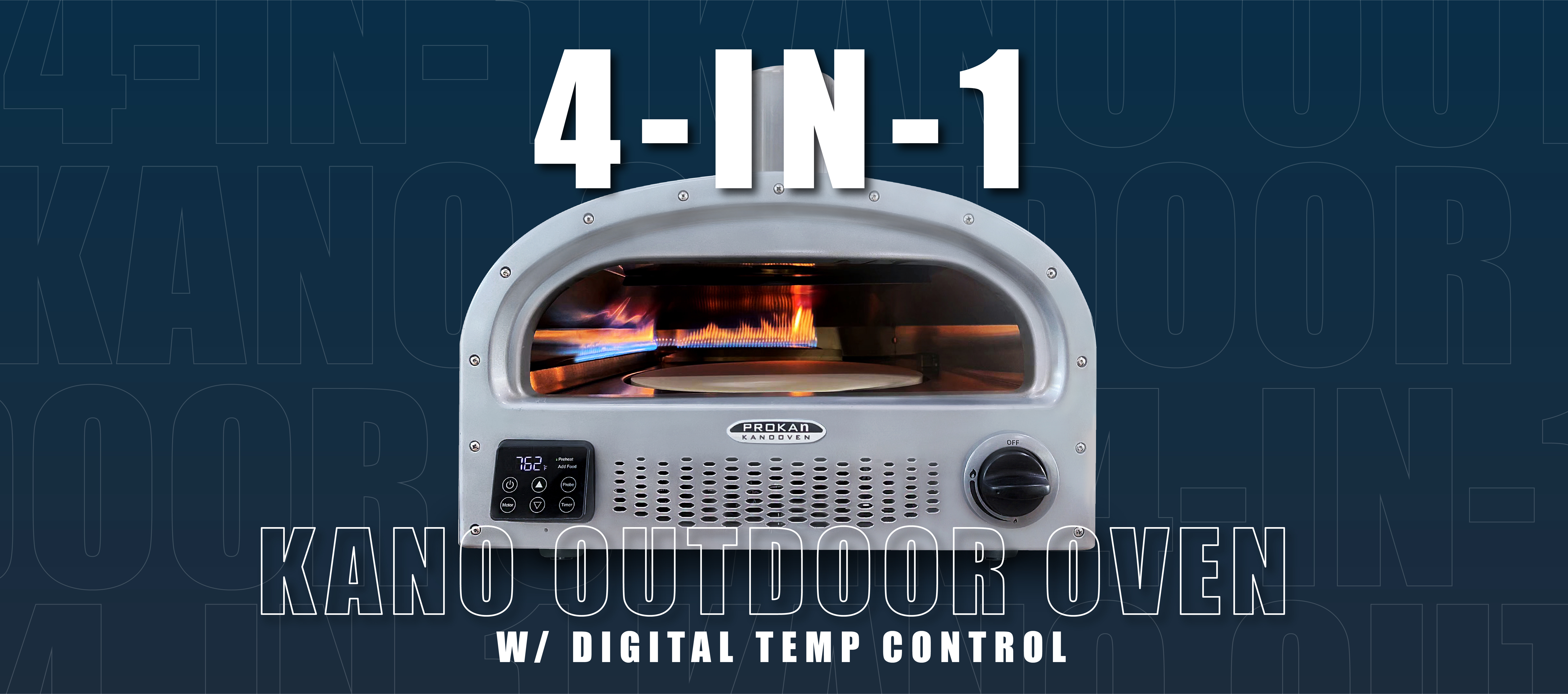 Prokan－Prokan Kano 16 Inches 4-in-1 Outdoor Oven