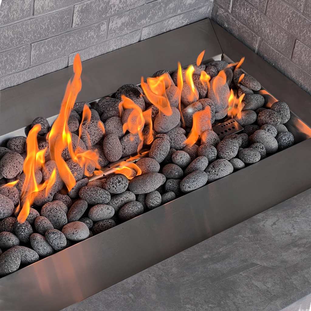 Prokan－Prokan 67 Inches European ledge outdoor propane fireplace